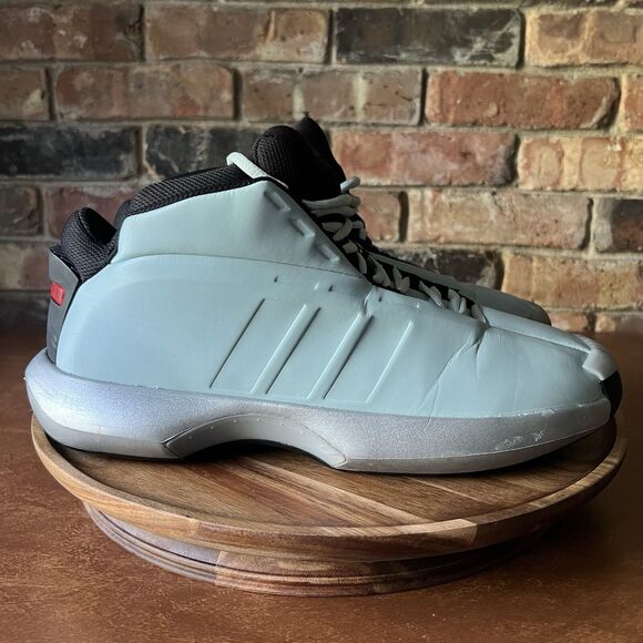 Adidas Crazy 1 Playoffs Kobe Bryant PE Black G99417 Men's 11 Ice Blue 2013 - Picture 6 of 16